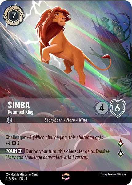 Simba - Returned King (Enchanted) (215/204) [The First Chapter] | Black Swamp Games