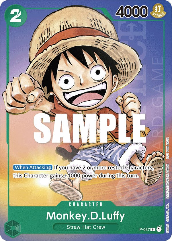 Monkey.D.Luffy (Gen Con 2023) [One Piece Promotion Cards] | Black Swamp Games