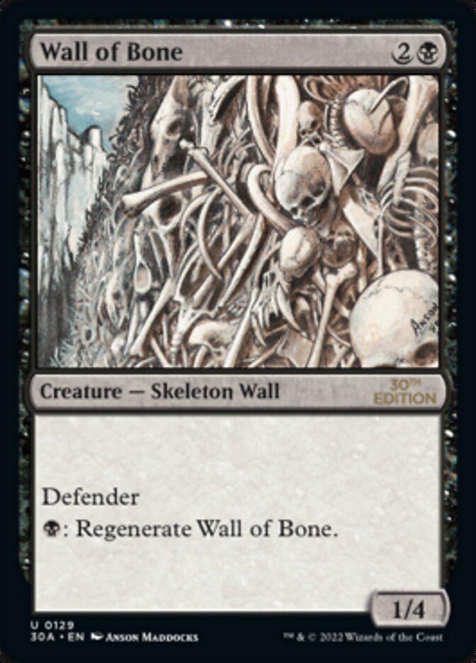 Wall of Bone [30th Anniversary Edition] | Black Swamp Games