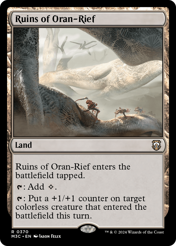 Ruins of Oran-Rief (Ripple Foil) [Modern Horizons 3 Commander] | Black Swamp Games