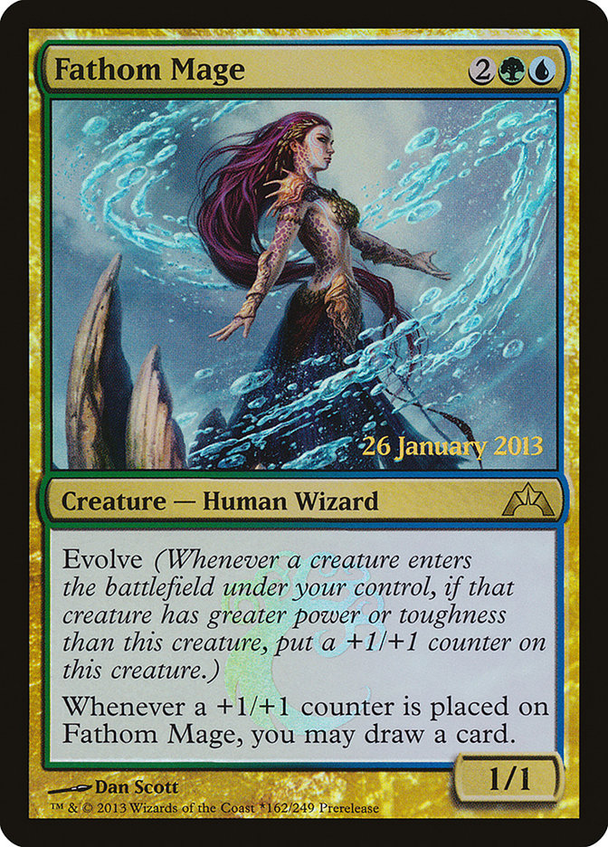 Fathom Mage [Gatecrash Prerelease Promos] | Black Swamp Games