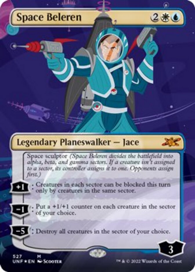 Space Beleren (Borderless) (Galaxy Foil) [Unfinity] | Black Swamp Games