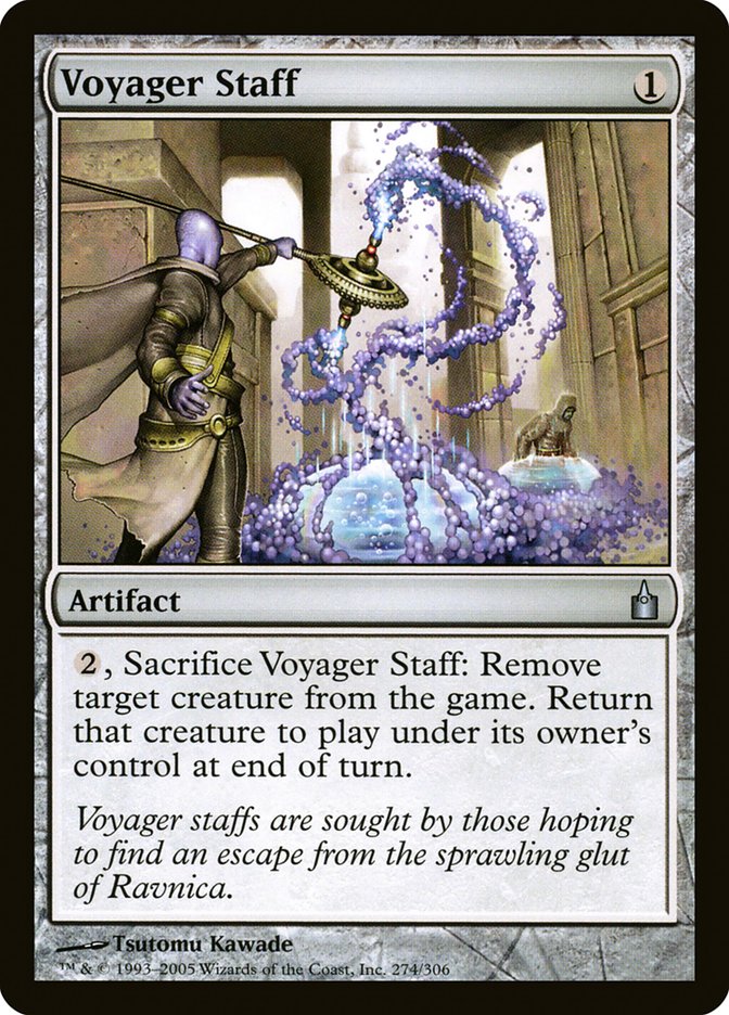 Voyager Staff [Ravnica: City of Guilds] | Black Swamp Games
