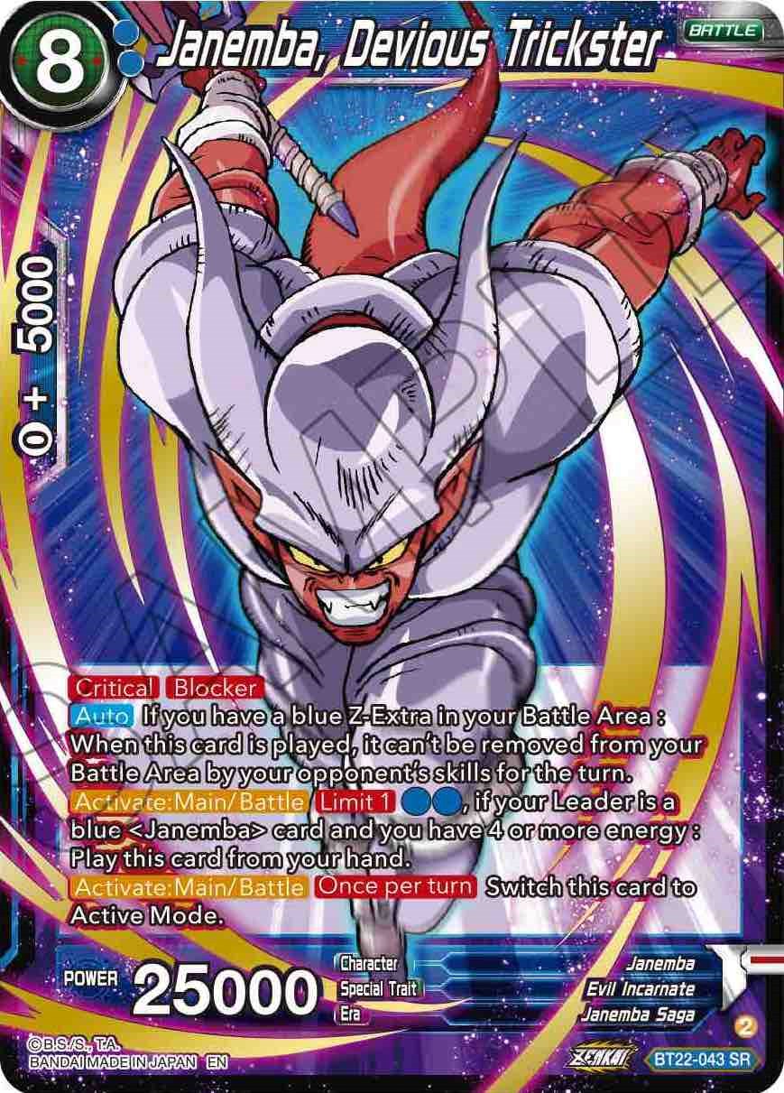 Janemba, Devious Trickster (BT22-043) [Critical Blow] | Black Swamp Games