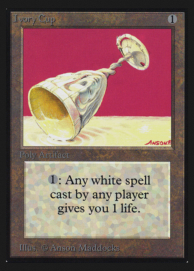 Ivory Cup [International Collectors' Edition] | Black Swamp Games