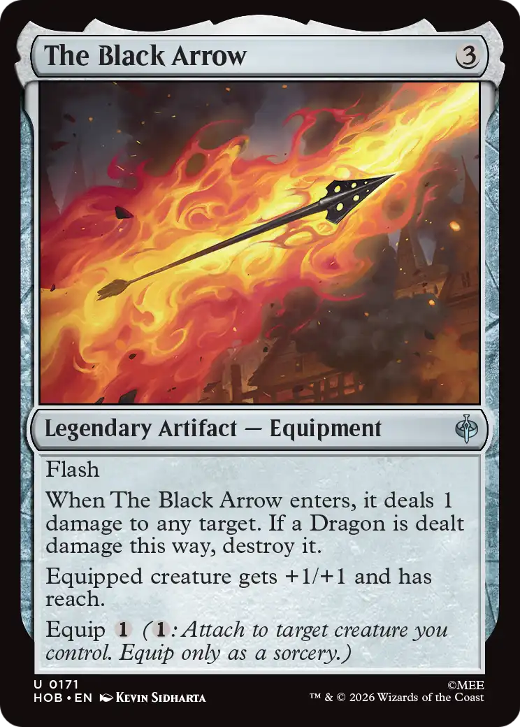 The Black Arrow [The Hobbit] | Black Swamp Games
