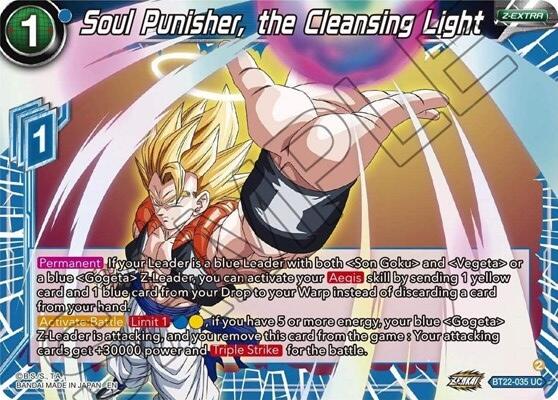 Soul Punisher, the Cleansing Light (BT22-035) [Critical Blow] | Black Swamp Games