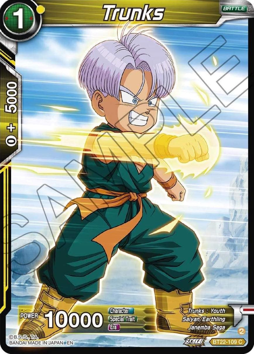 Trunks (BT22-109) [Critical Blow] | Black Swamp Games