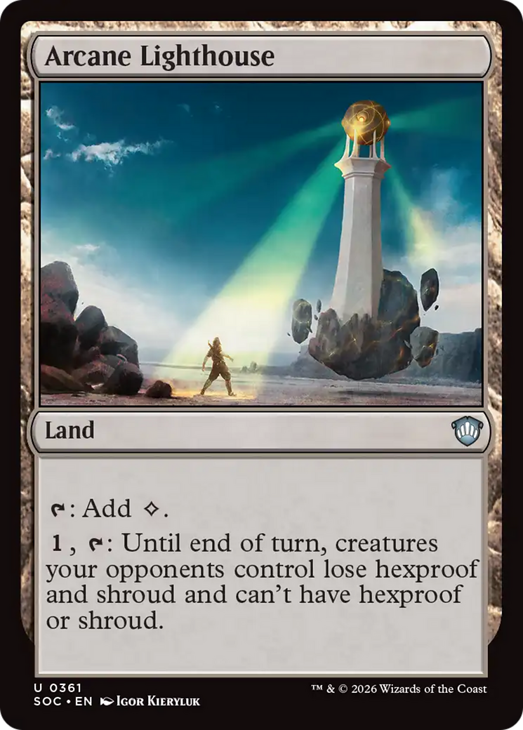 Arcane Lighthouse [Secrets of Strixhaven Commander] | Black Swamp Games