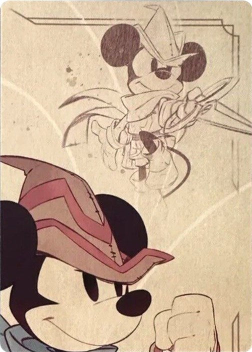 Mickey Mouse - Brave Little Tailor Puzzle Insert (Top Right) [The First Chapter] | Black Swamp Games