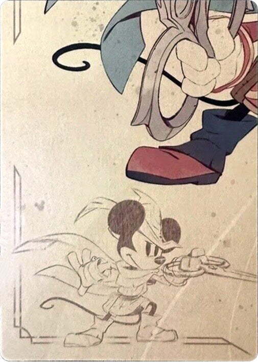 Mickey Mouse - Brave Little Tailor Puzzle Insert (Bottom Left) [The First Chapter] | Black Swamp Games