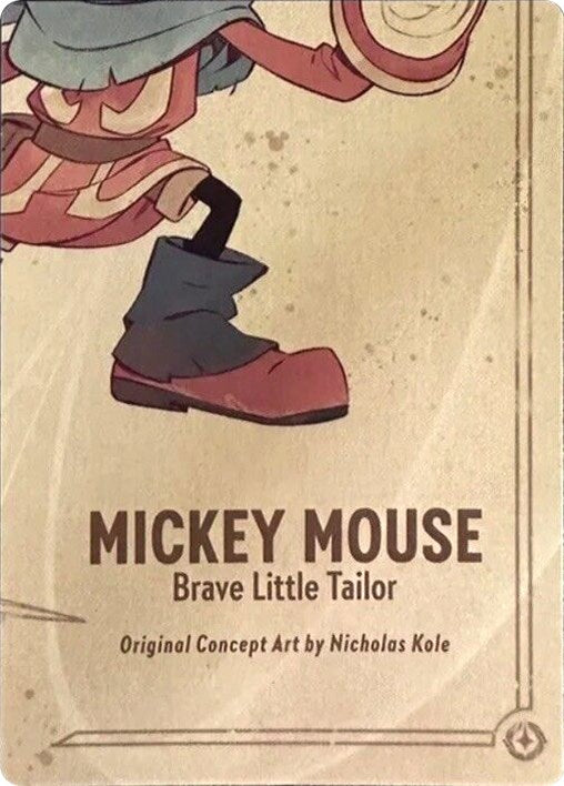 Mickey Mouse - Brave Little Tailor Puzzle Insert (Bottom Right) [The First Chapter] | Black Swamp Games