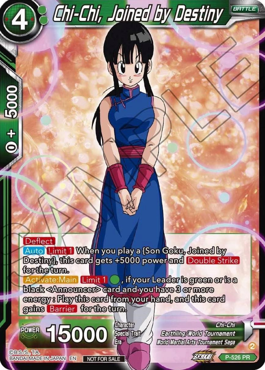 Chi-Chi, Joined by Destiny (Zenkai Series Tournament Pack Vol.5) (P-526) [Tournament Promotion Cards] | Black Swamp Games