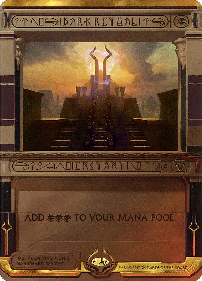 Dark Ritual (Invocation) [Amonkhet Invocations] | Black Swamp Games