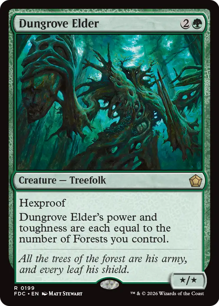 Dungrove Elder [Foundations Commander] | Black Swamp Games