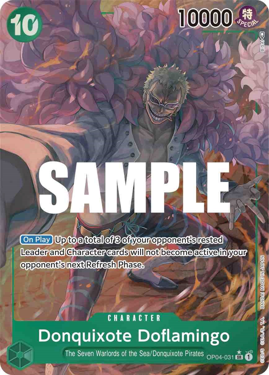 Donquixote Doflamingo (Alternate Art) [Kingdoms of Intrigue] | Black Swamp Games