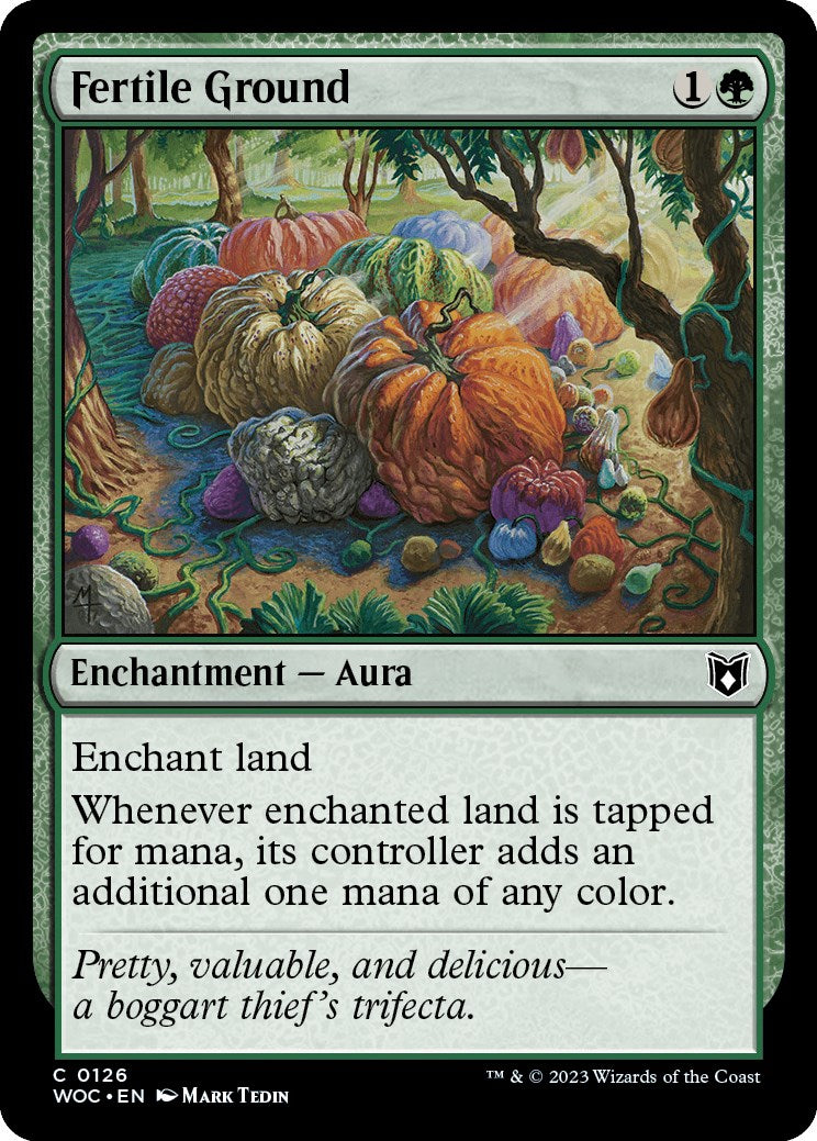Fertile Ground [Wilds of Eldraine Commander] | Black Swamp Games