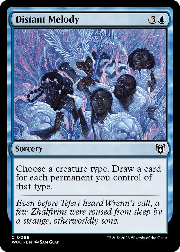Distant Melody [Wilds of Eldraine Commander] | Black Swamp Games