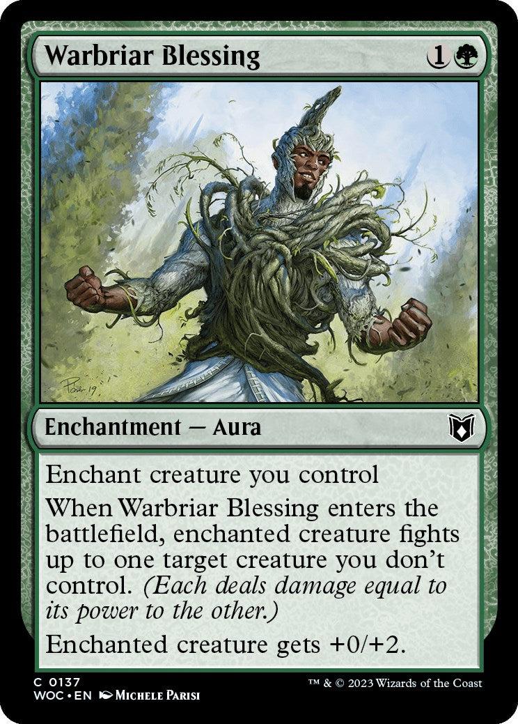 Warbriar Blessing [Wilds of Eldraine Commander] | Black Swamp Games