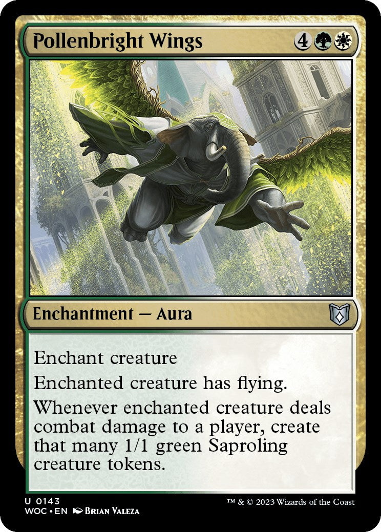 Pollenbright Wings [Wilds of Eldraine Commander] | Black Swamp Games