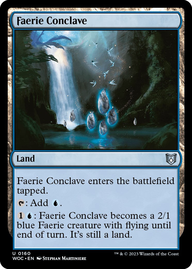 Faerie Conclave [Wilds of Eldraine Commander] | Black Swamp Games