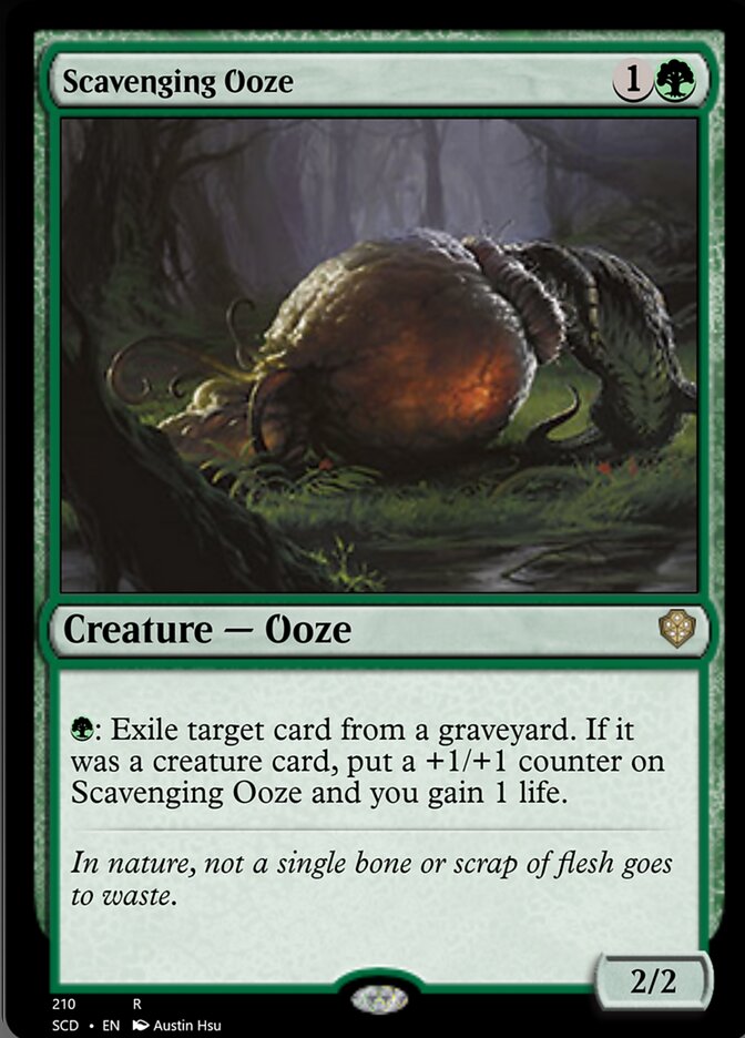 Scavenging Ooze [Starter Commander Decks] | Black Swamp Games