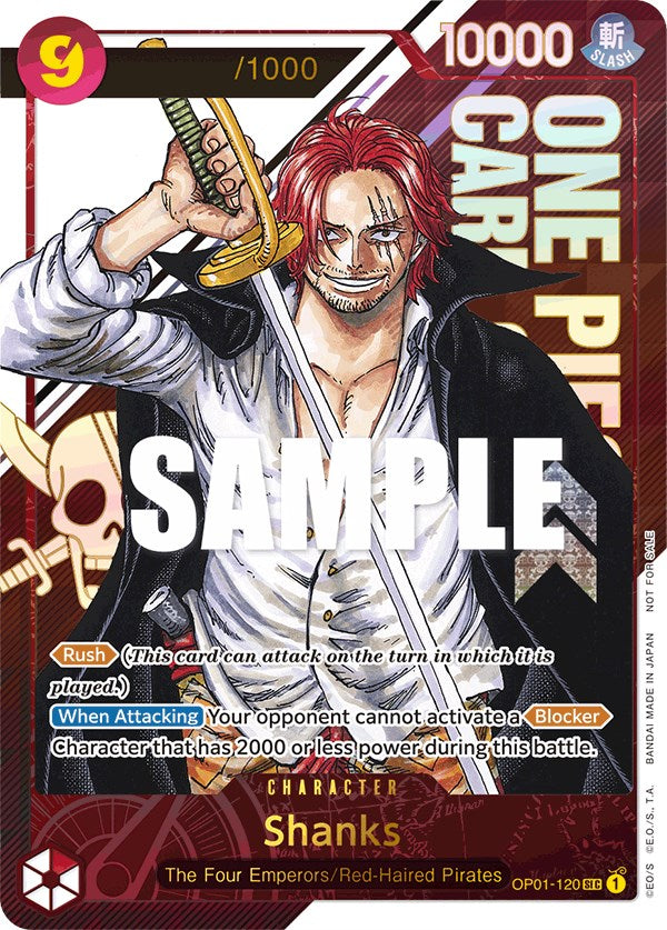 Shanks (Championship 2023) [Serial Number] [One Piece Promotion Cards] | Black Swamp Games