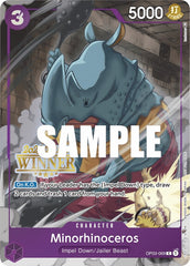 Minorhinoceros (Online Regional 2023) [Winner] [One Piece Promotion Cards] | Black Swamp Games