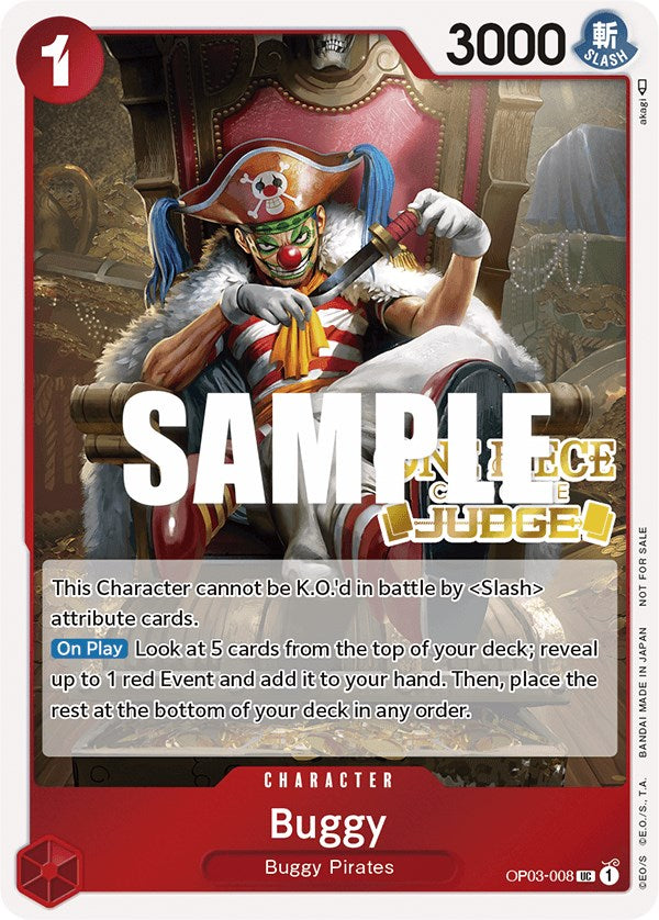 Buggy (Judge Pack Vol. 2) [One Piece Promotion Cards] | Black Swamp Games