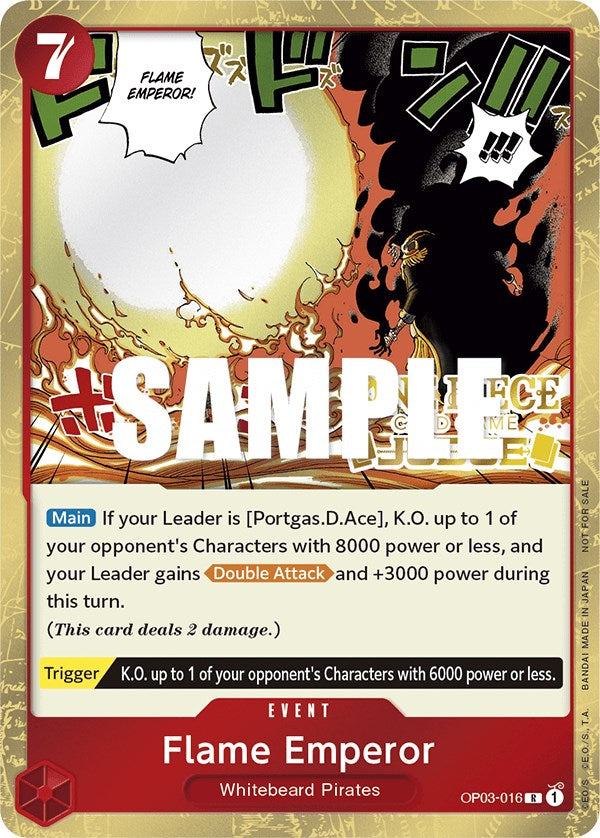 Flame Emperor (Judge Pack Vol. 2) [One Piece Promotion Cards] | Black Swamp Games