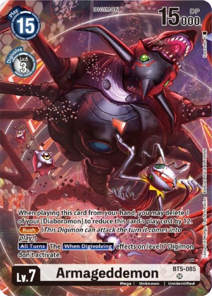 Armageddemon [BT5-085] (Tamer Goods Set Diaboromon) [Battle of Omni Promos] | Black Swamp Games