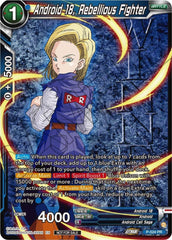 Android 18, Rebellious Fighter (Winner-Stamped) (Zenkai Series Tournament Pack Vol.5) (P-524) [Tournament Promotion Cards] | Black Swamp Games