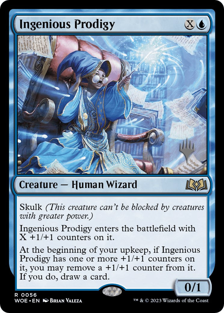 Ingenious Prodigy (Promo Pack) [Wilds of Eldraine Promos] | Black Swamp Games
