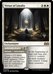 Virtue of Loyalty // Ardenvale Fealty (Promo Pack) [Wilds of Eldraine Promos] | Black Swamp Games