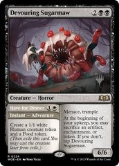 Devouring Sugarmaw // Have for Dinner(Promo Pack) [Wilds of Eldraine Promos] | Black Swamp Games