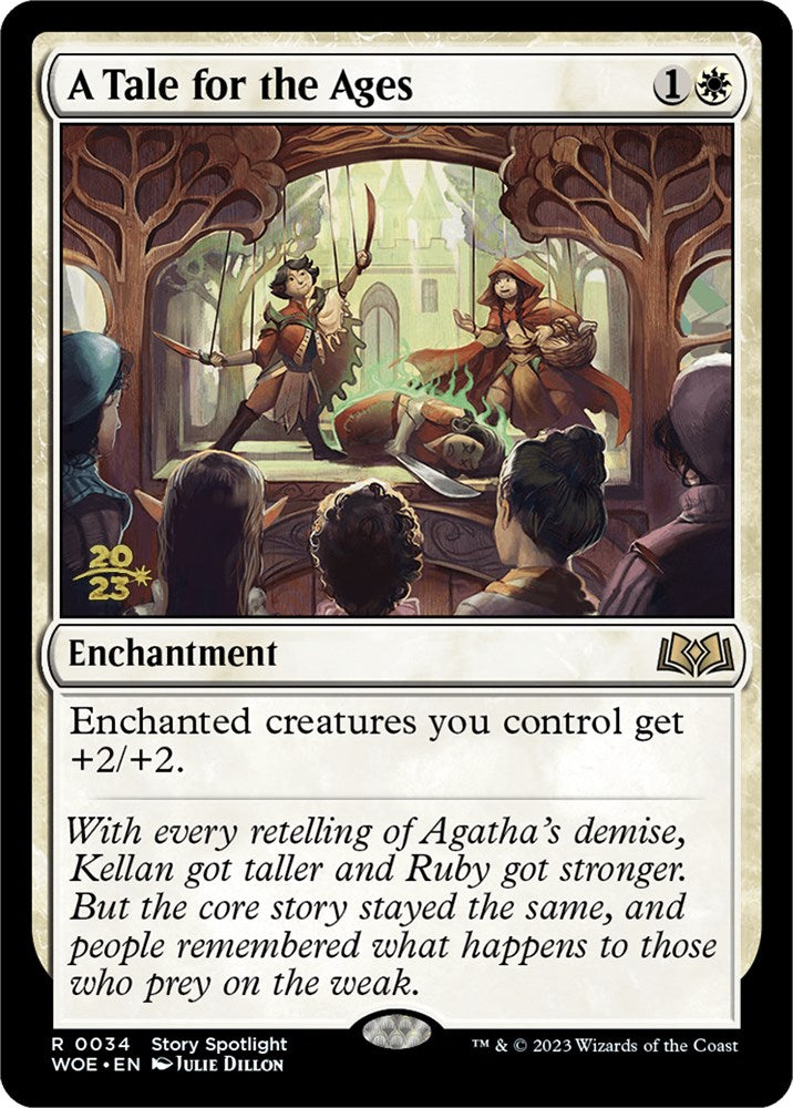 A Tale for the Ages [Wilds of Eldraine Prerelease Promos] | Black Swamp Games