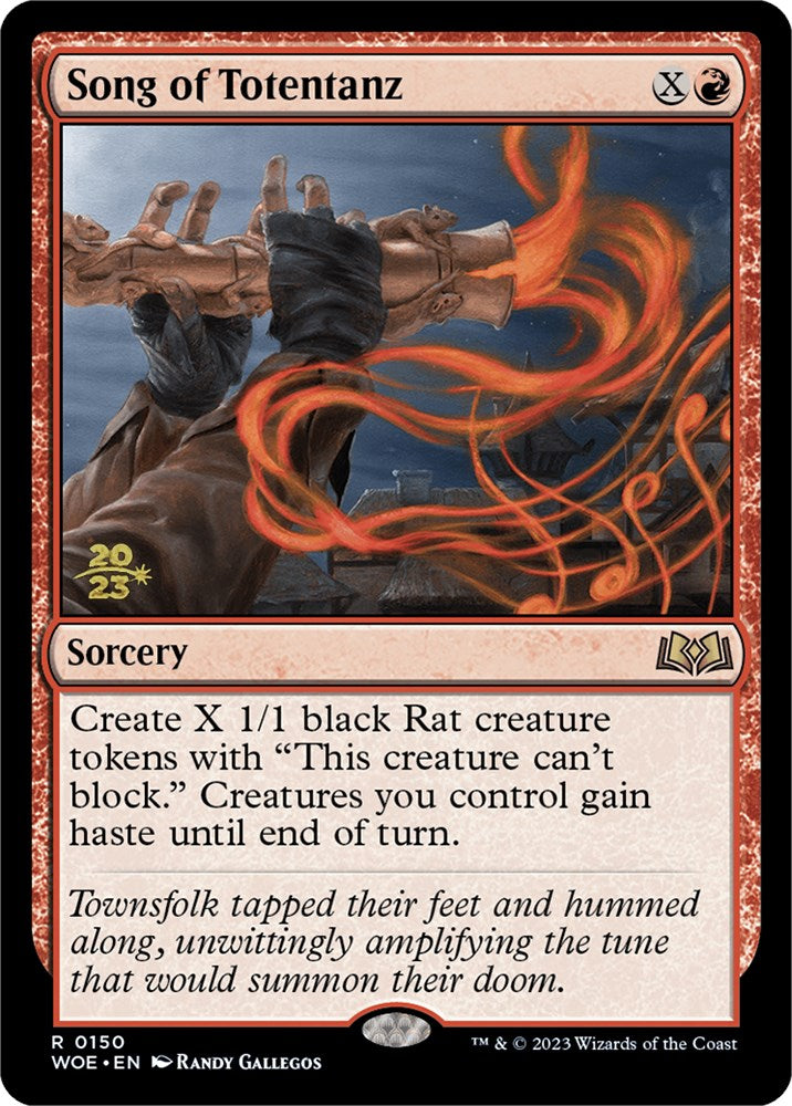 Song of Totentanz [Wilds of Eldraine Prerelease Promos] | Black Swamp Games