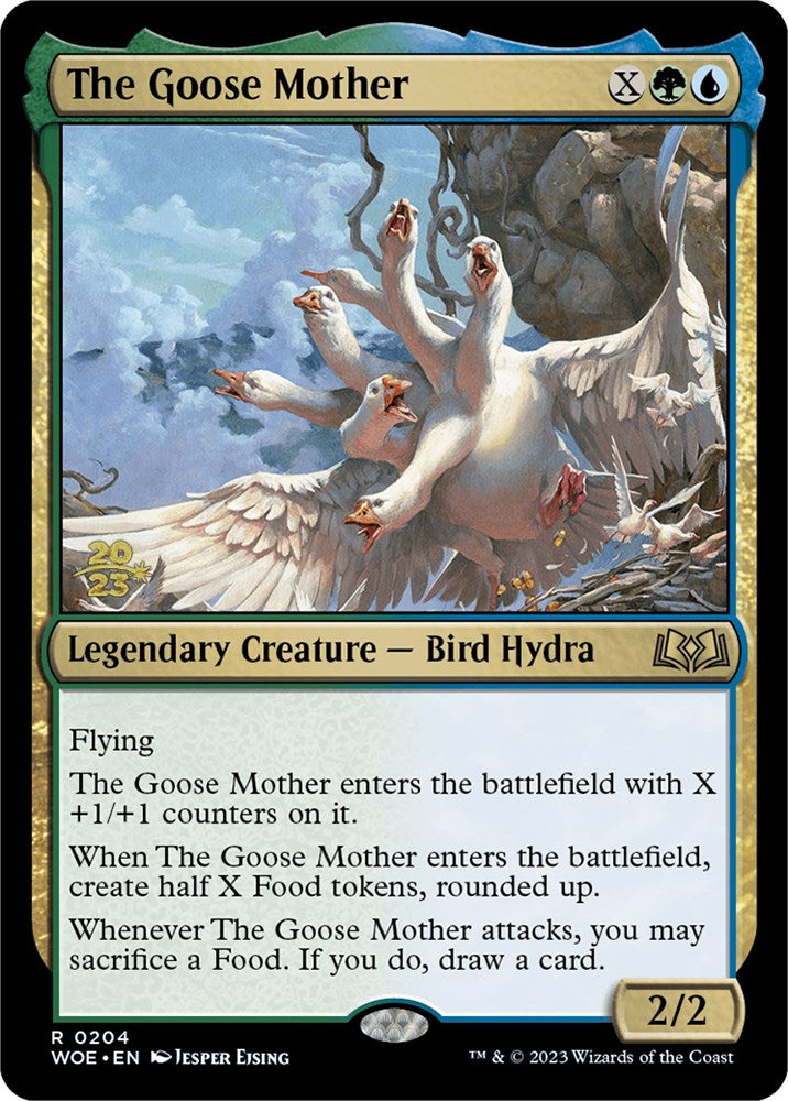 The Goose Mother [Wilds of Eldraine Prerelease Promos] | Black Swamp Games