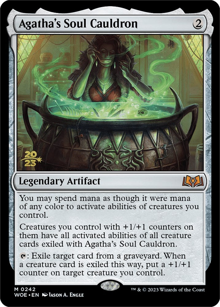Agatha's Soul Cauldron [Wilds of Eldraine Prerelease Promos] | Black Swamp Games