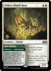 Pollen-Shield Hare // Hare Raising (Promo Pack) [Wilds of Eldraine Promos] | Black Swamp Games