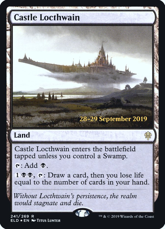 Castle Locthwain [Throne of Eldraine Prerelease Promos] | Black Swamp Games