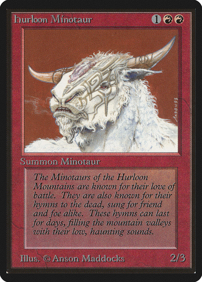 Hurloon Minotaur [Beta Edition] | Black Swamp Games