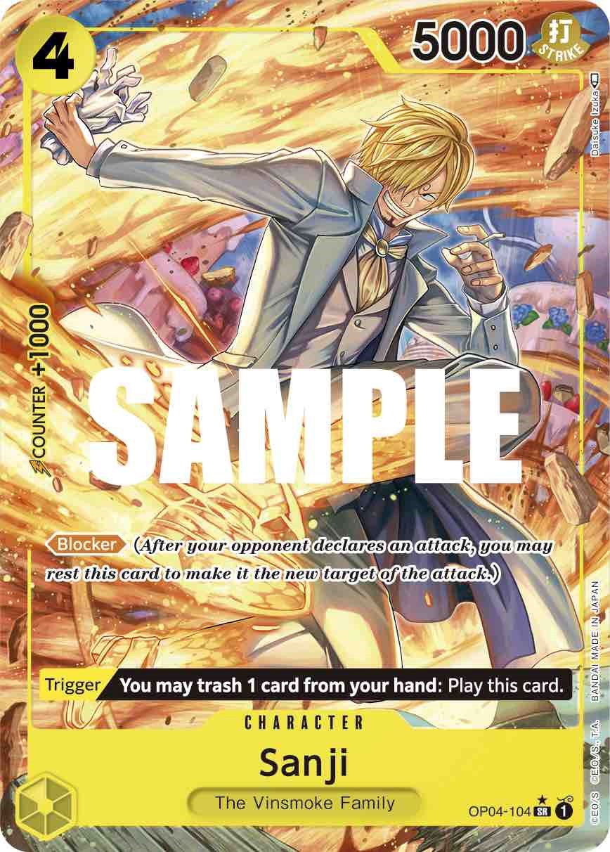 Sanji (Alternate Art) [Kingdoms of Intrigue] | Black Swamp Games