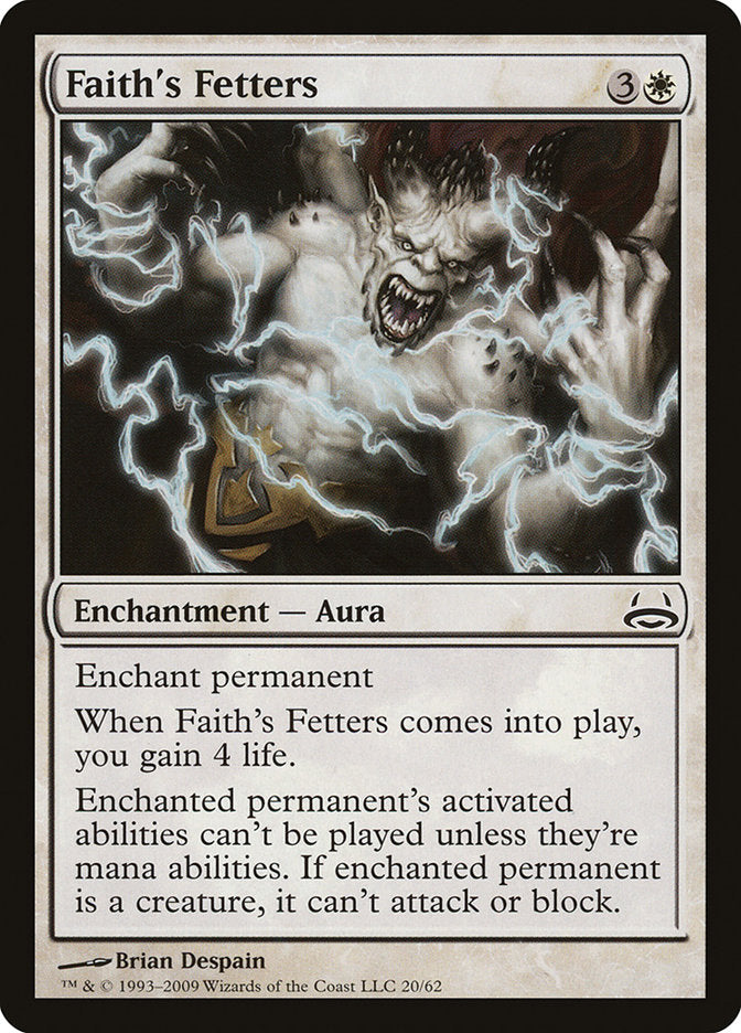 Faith's Fetters [Duel Decks: Divine vs. Demonic] | Black Swamp Games