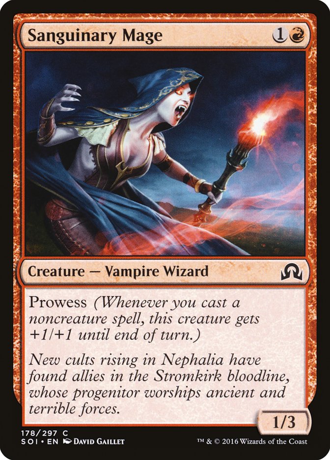 Sanguinary Mage [Shadows over Innistrad] | Black Swamp Games