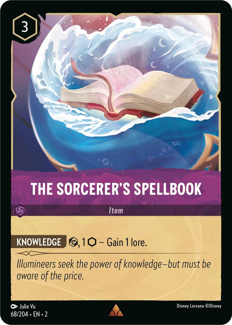 The Sorcerer's Spellbook (68/204) [Rise of the Floodborn] | Black Swamp Games