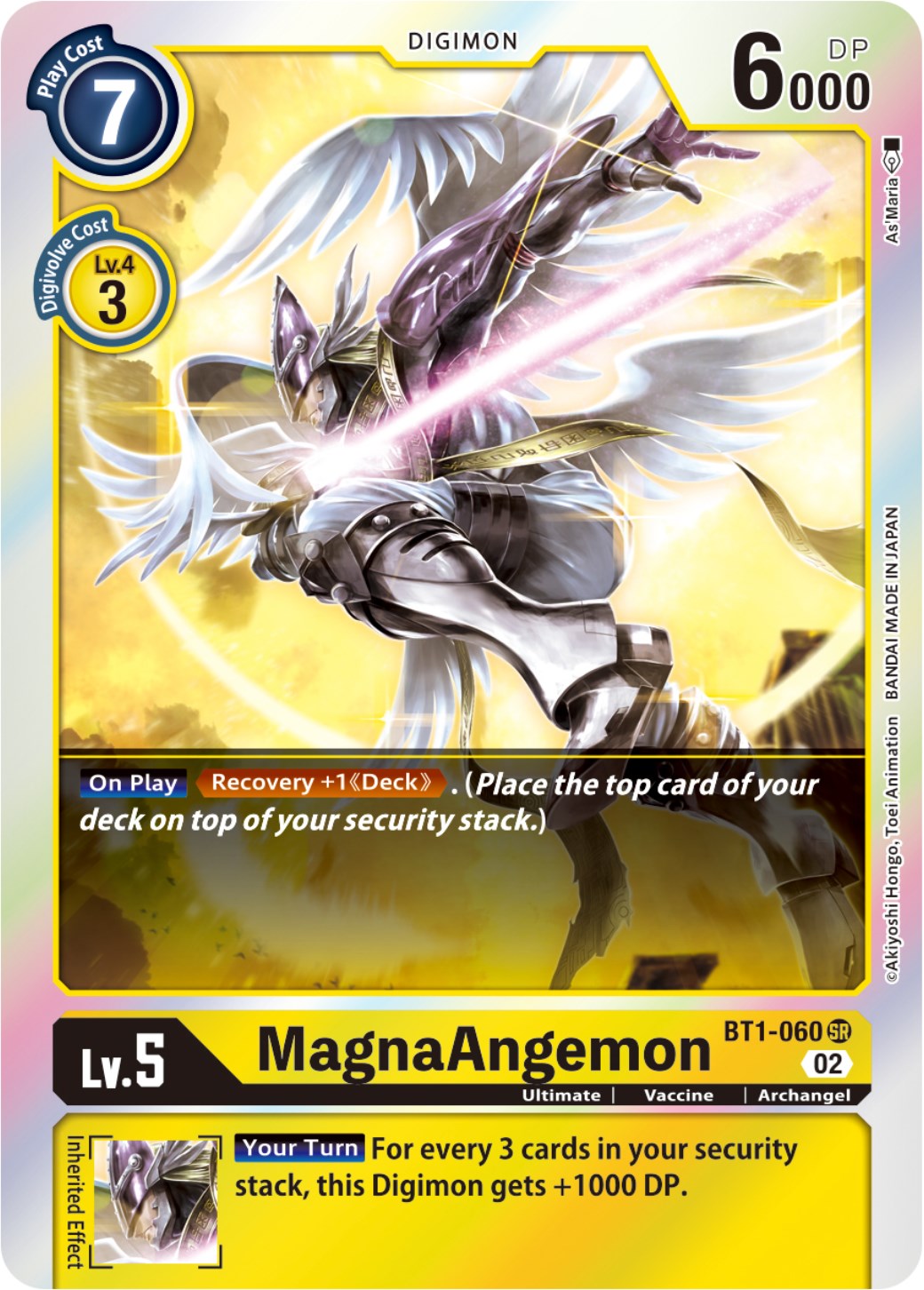 MagnaAngemon [BT1-060] (Resurgence Booster Reprint) [Resurgence Booster] | Black Swamp Games