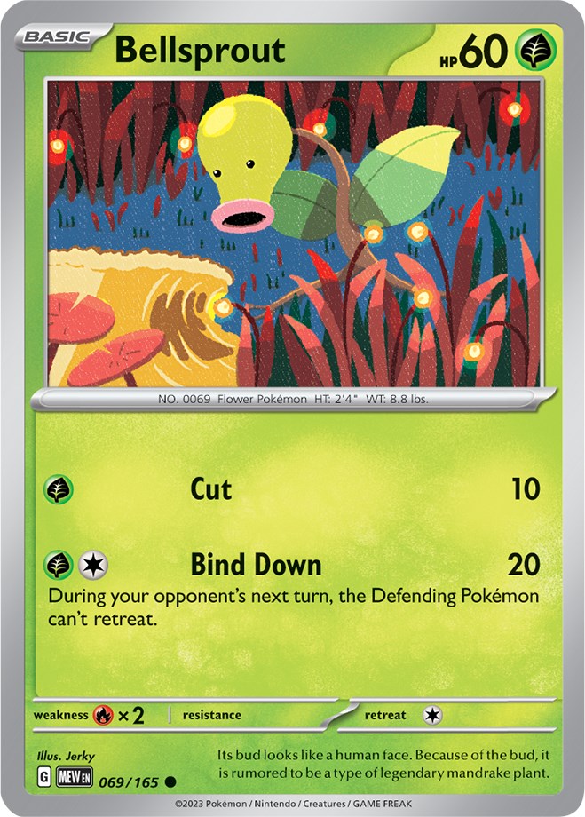 Bellsprout (069/165) [Scarlet & Violet: 151] | Black Swamp Games