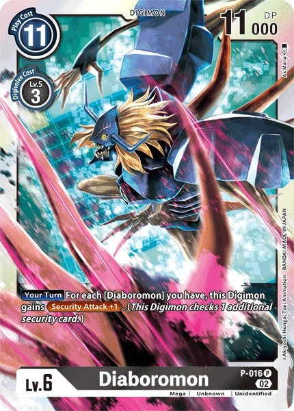 Diaboromon [P-016] (Resurgence Booster Reprint) [Resurgence Booster] | Black Swamp Games