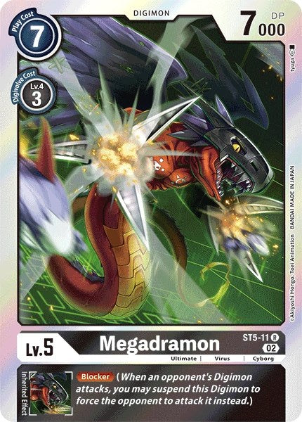 Megadramon (Resurgence Booster Reprint) [Resurgence Booster] | Black Swamp Games